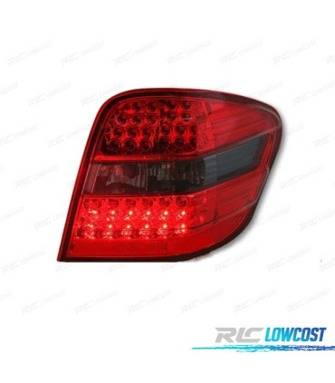 PILOTOS MERCEDES ML W164 05-08 LED ROJO AHUMADO