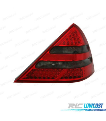 PILOTOS PARA MERCEDES SLK R170 96-04 LED ROJO AHUMADO