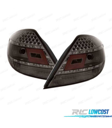PILOTOS PARA MERCEDES SLK R171. LED FONDO CROMO AHUMADO