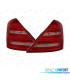 PILOTOS PARA MERCEDES CLASE S W221 05-11 LED ROJO CROMO