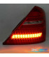 PILOTOS MERCEDES CLASE S W221 05-11 LED ROJO CROMO