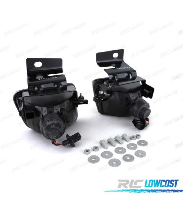 FAROS ANTINIEBLA PARA VOLKSWAGEN VW GOLF MK2 83-91 CRISTAL AHUMADO