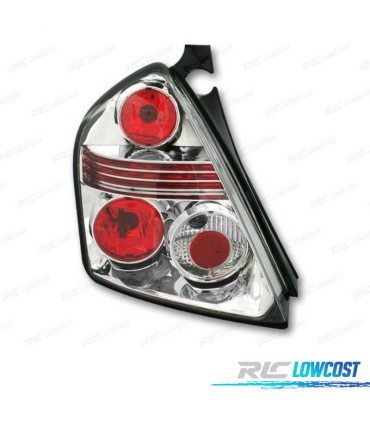 PILOTOS FIAT STILO 01-08 FONDO CROMO
