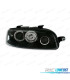 FAROS PARA FIAT PUNTO 99-03 OJOS ANGEL FONDO NEGRO