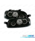 FAROS PARA FIAT PUNTO 99-03 OJOS ANGEL FONDO NEGRO