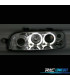 FAROS FIAT PUNTO 99-03 OJOS ANGEL FONDO CROMO