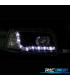 FAROS RENAULT CLIO 92-97 LUZ DIURNA LED FONDO NEGRO
