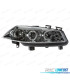 FAROS RENAULT MEGANE 02-05 OJOS ANGEL LED FONDO CROMO