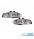 FAROS HONDA CIVIC 92-95 OJOS ANGEL FONDO CROMO