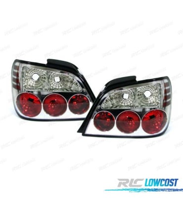 PILOTOS PARA SUBARU IMPREZA 08-12 ROJO CROMO