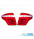 PILOTOS CITROEN C4 PICASSO 06-11 ROJO CROMO