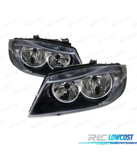 FAROS BMW E90 E91 05-08 FONDO NEGRO