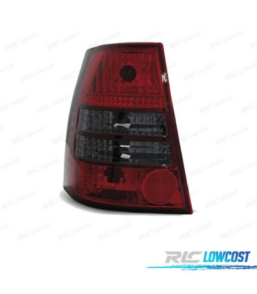 PILOTOS VOLKSWAGEN VW GOLF 4 VARIANT 97-03 ROJO CROMO