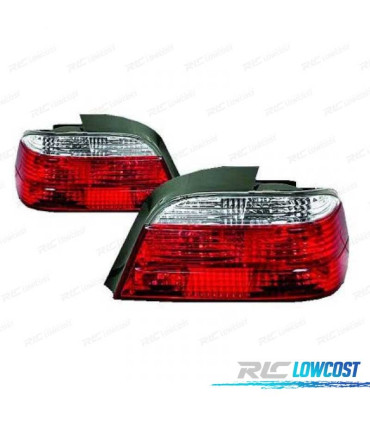 PILOTOS BMW SERIE 7 E38 94-01 ROJO CROMO