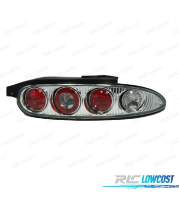 PILOTOS MAZDA MX3 90-98 FONDO CROMO