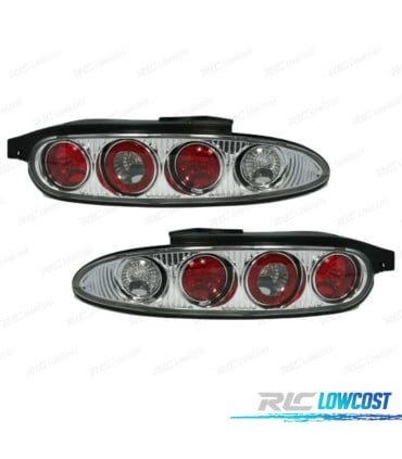 PILOTOS MAZDA MX3 90-98 FONDO CROMO