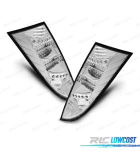 PILOTOS FORD FOCUS MK1 98-04 LED FONDO CROMO