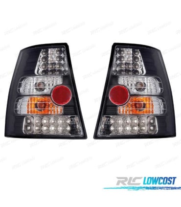 PILOTOS VOLKSWAGEN VW GOLF 4 VARIANT 97-03 LED FONDO NEGRO