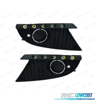 LUZ DIURNA DE LED SEAT LEON 05-09 INCLUYE REJILLA ANTINIEBLA