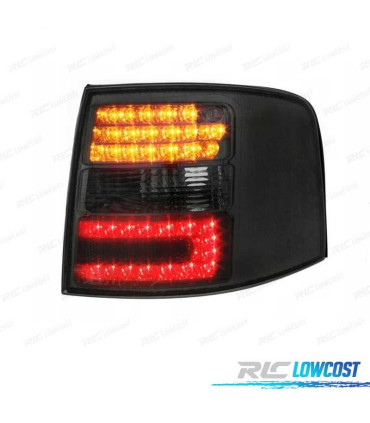 PILOTOS LED AUDI A6 4B AVANT 97-04 FONDO CROMO AHUMADO