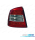 PILOTOS LED OPEL ASTRA G 2P 4P 97-04 ROJO AHUMADO