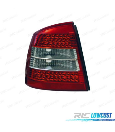 PILOTOS LED OPEL ASTRA G 2P 4P 97-04 ROJO AHUMADO