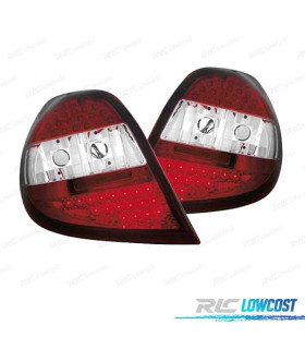 PILOTOS LED RENAULT CLIO 05-09 ROJO