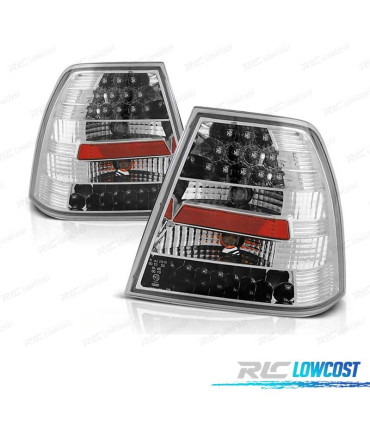 PILOTOS VOLKSWAGEN VW BORA 98-05 LED FONDO CROMO