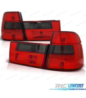 PILOTOS BMW E34 TOURING 88-95 ROJO AHUMADO