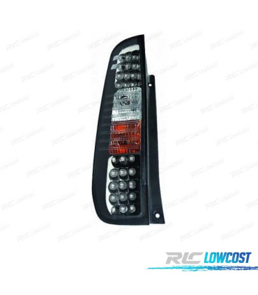 PILOTOS FORD FIESTA 02-08 LED FONDO NEGRO