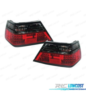 PILOTOS MERCEDES CLASE E W124 85-95 LED ROJO AHUMADO