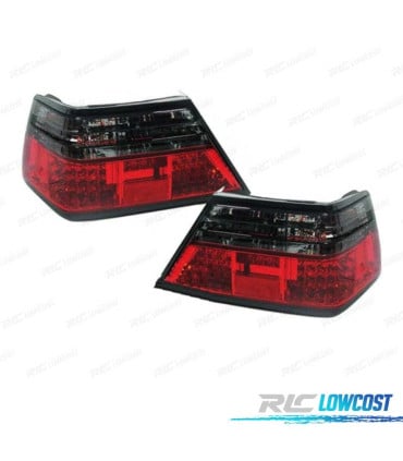 PILOTOS MERCEDES CLASE E W124 85-95 LED ROJO AHUMADO