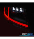 PILOTOS AUDI TT 06-14 FULL LED LIGHT BAR ROJO AHUMADO DINAMICOS