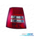 PILOTOS VOLKSWAGEN VW GOLF 4 VARIANT 97-03 LED ROJO CROMO