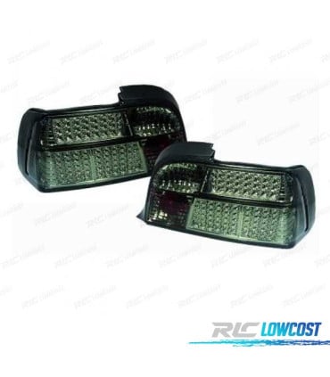 PILOTOS BMW E36 90-99 COUPE CABRIO LED FONDO CROMO AHUMADO