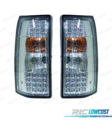 PILOTOS OPEL OMEGA B 94-99 LED FONDO CROMO