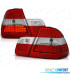 PILOTOS BMW E46 98-01 LED ROJO CROMO