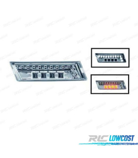 INTERMITENTES LATERALES LED AUDI A4 04-07 A6 97-04 CRISTAL CLARO CROMADO