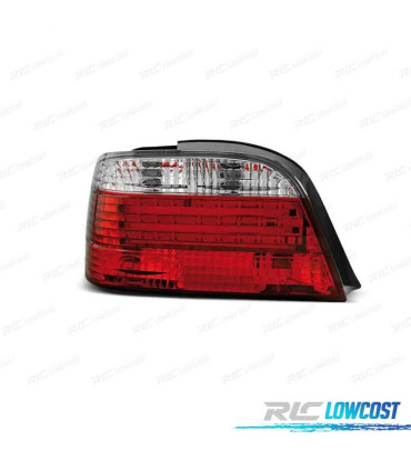 PILOTOS BMW SERIE 7 E38 94-01 LED ROJO CROMO