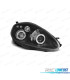 FAROS FIAT GRANDE PUNTO 05-08 OJOS ANGEL FONDO NEGRO