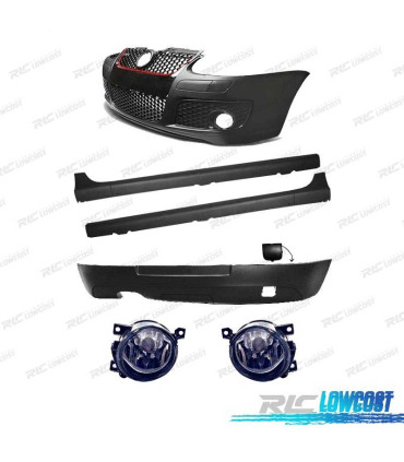 KIT CARROCERIA VOLKSWAGEN VW GOLF 5 LOOK GTI + FAROS