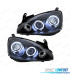 FAROS OPEL CORSA C 00-06 OJOS ANGEL CCFL FONDO NEGRO