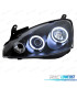 FAROS OPEL CORSA C 00-06 OJOS ANGEL CCFL FONDO NEGRO