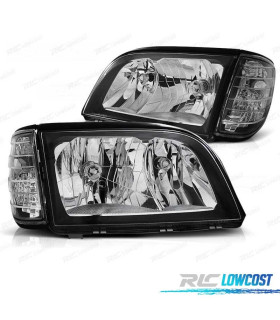 FAROS MERCEDES CLASE S W140 91-98 FONDO NEGRO