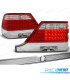 PILOTOS MERCEDES CLASE S W140 94-98 LED ROJO CROMO