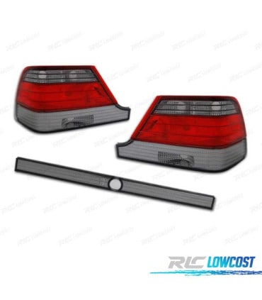 PILOTOS MERCEDES CLASE S W140 94-98 LED ROJO AHUMADO