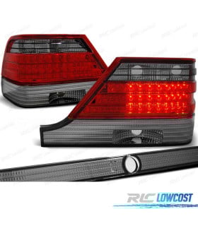 PILOTOS MERCEDES CLASE S W140 94-98 LED ROJO AHUMADO
