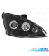 FAROS FORD FOCUS 98-01 OJOS ANGEL LED FONDO NEGRO