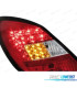 PILOTOS OPEL CORSA D 06-14 LED ROJO CROMO