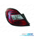 PILOTOS OPEL CORSA D 06-14 LED ROJO CROMO